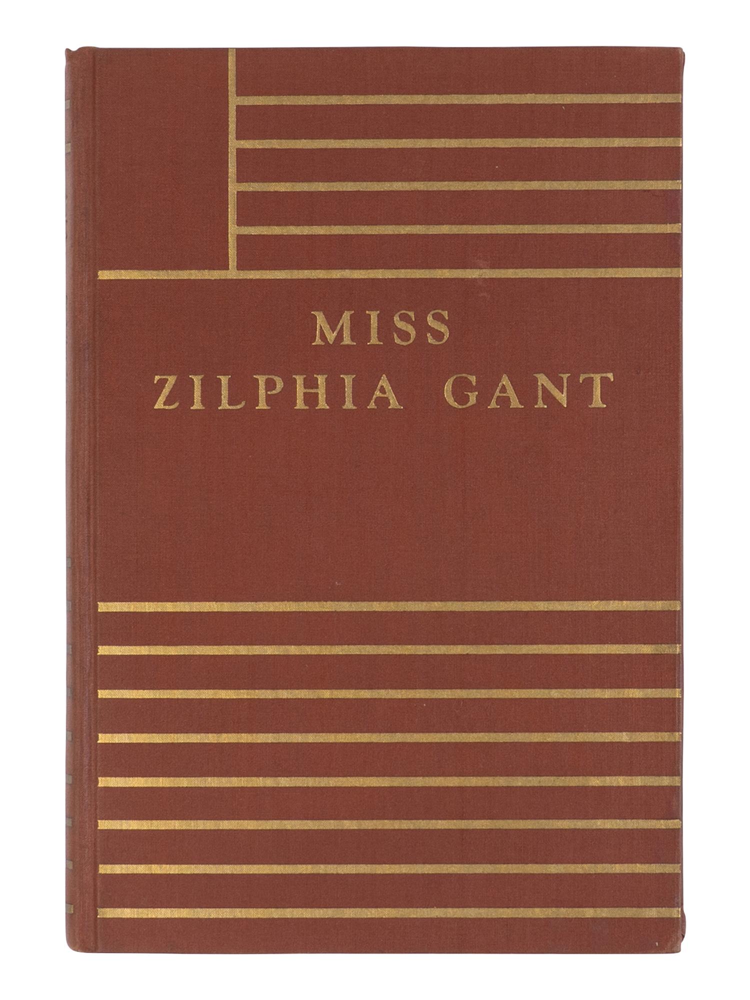 FAULKNER, William (1897-1962). Miss Zilphia Gant. [Dallas: J.M. Colville for] The Book Club of Texas, 1932.
