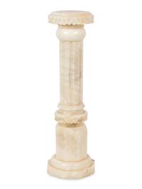 A Continental Marble Pedestal