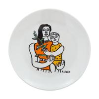 Four Framed Plates