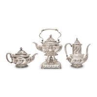 A Tiffany & Co. Silver Seven Piece Tea and Coffee Service, plus Tray