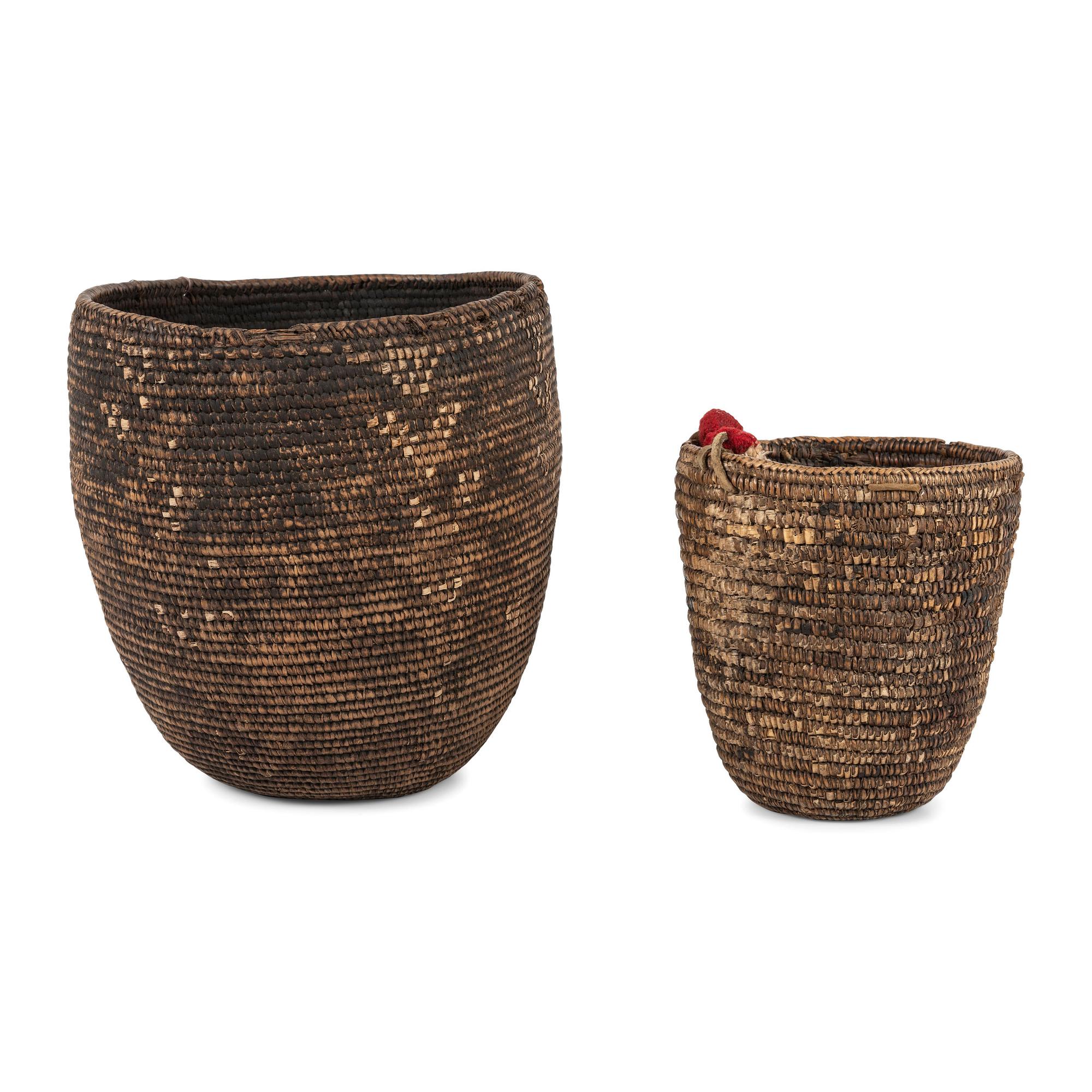 Klickitat Imbricated Burden Baskets