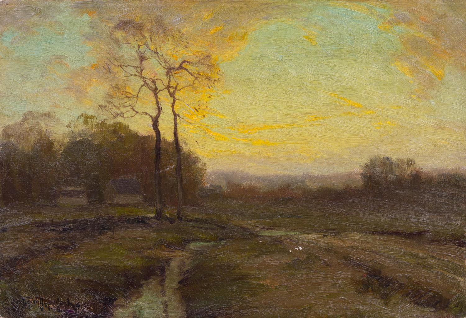 Julian Onderdonk, (American, 1882-1922), The Golden Hour, 1913