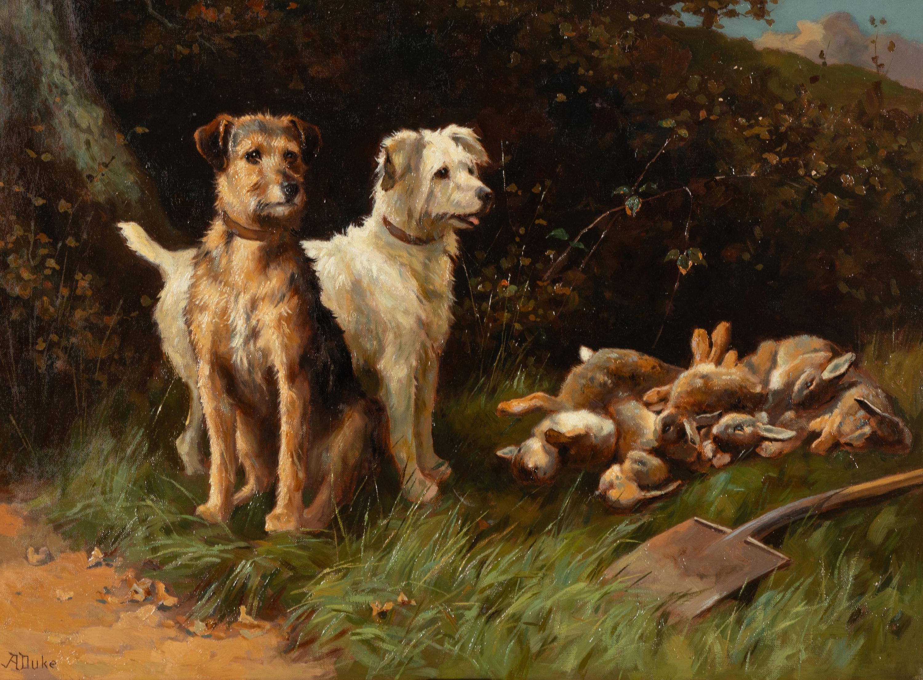 Alfred Duke (British, 1865-1905) — The Day's Bag