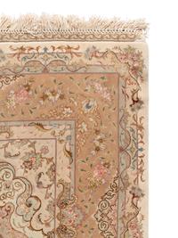 A Qom Silk Rug