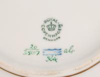 A Pair of Royal Copenhagen Flora Danica Porcelain Oval Vegetable Bowls