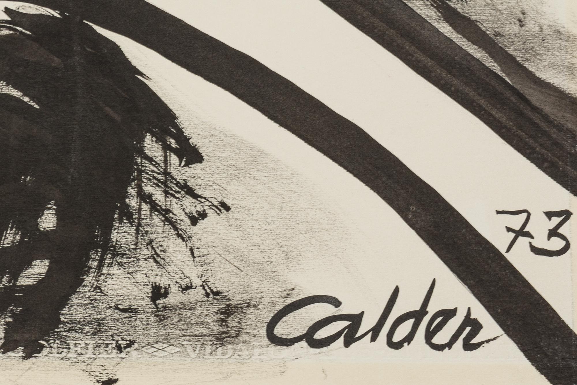Alexander Calder, (American, 1898-1976), Midnight Sun, 1973