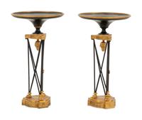 A Pair of Grand Tour Gilt and Patinated Bronze Athéniennes