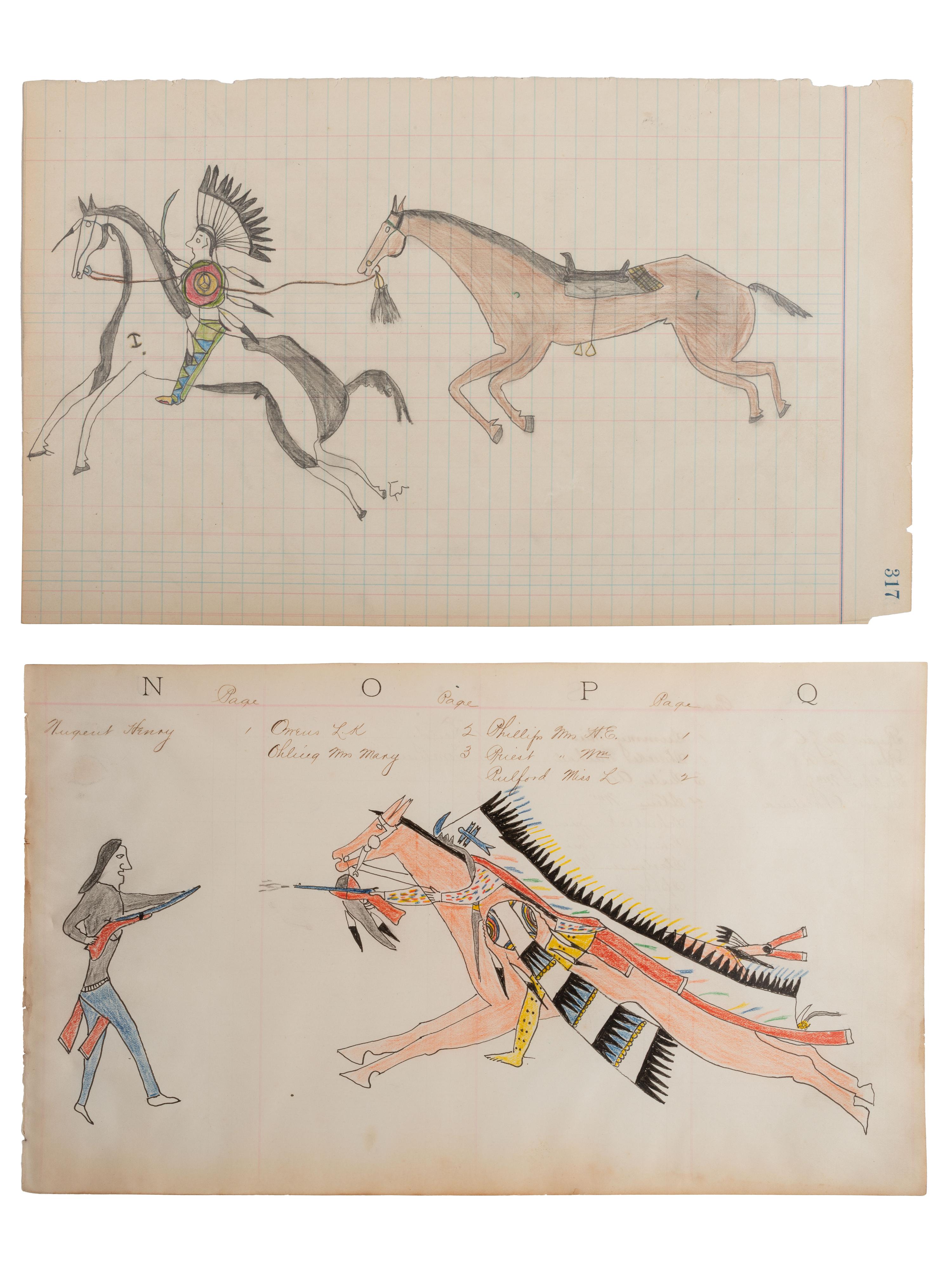 Plains Ledger Drawings