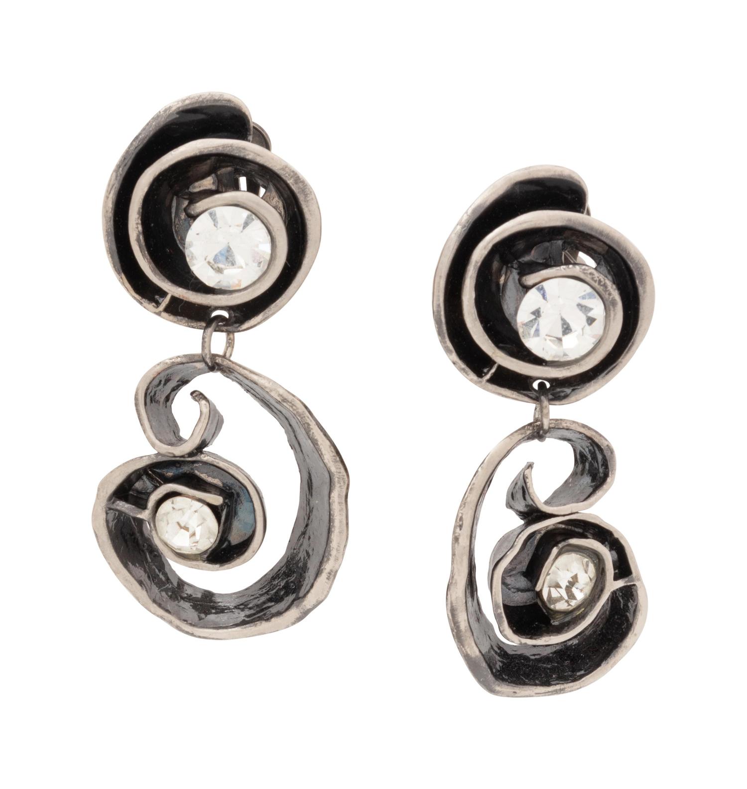 Eight Assorted Pairs of Earrings, 1980-2000s