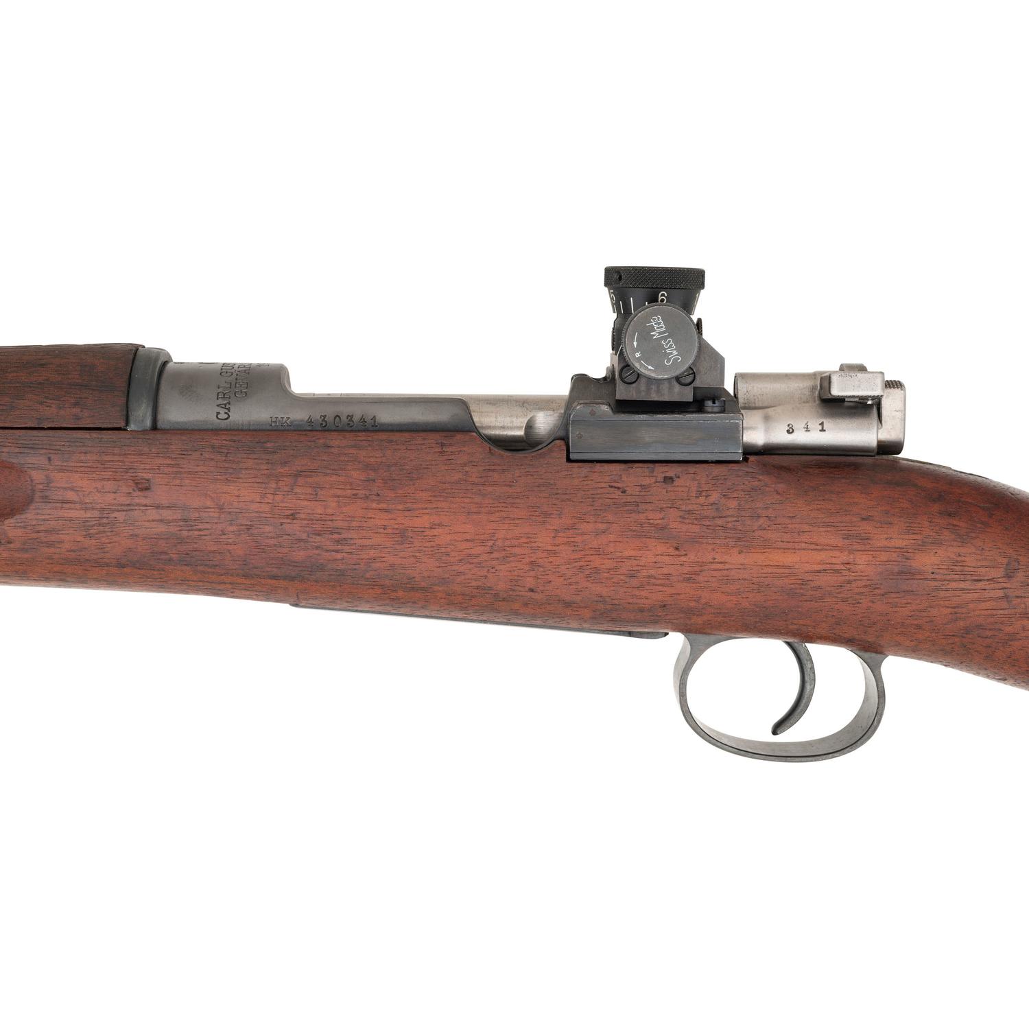 ** Swedish Mauser M/1896 with Aftermarket Target Sights