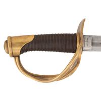 Horstmann Marked Import Model 1840 Heavy Cavalry Saber by Weyersberg