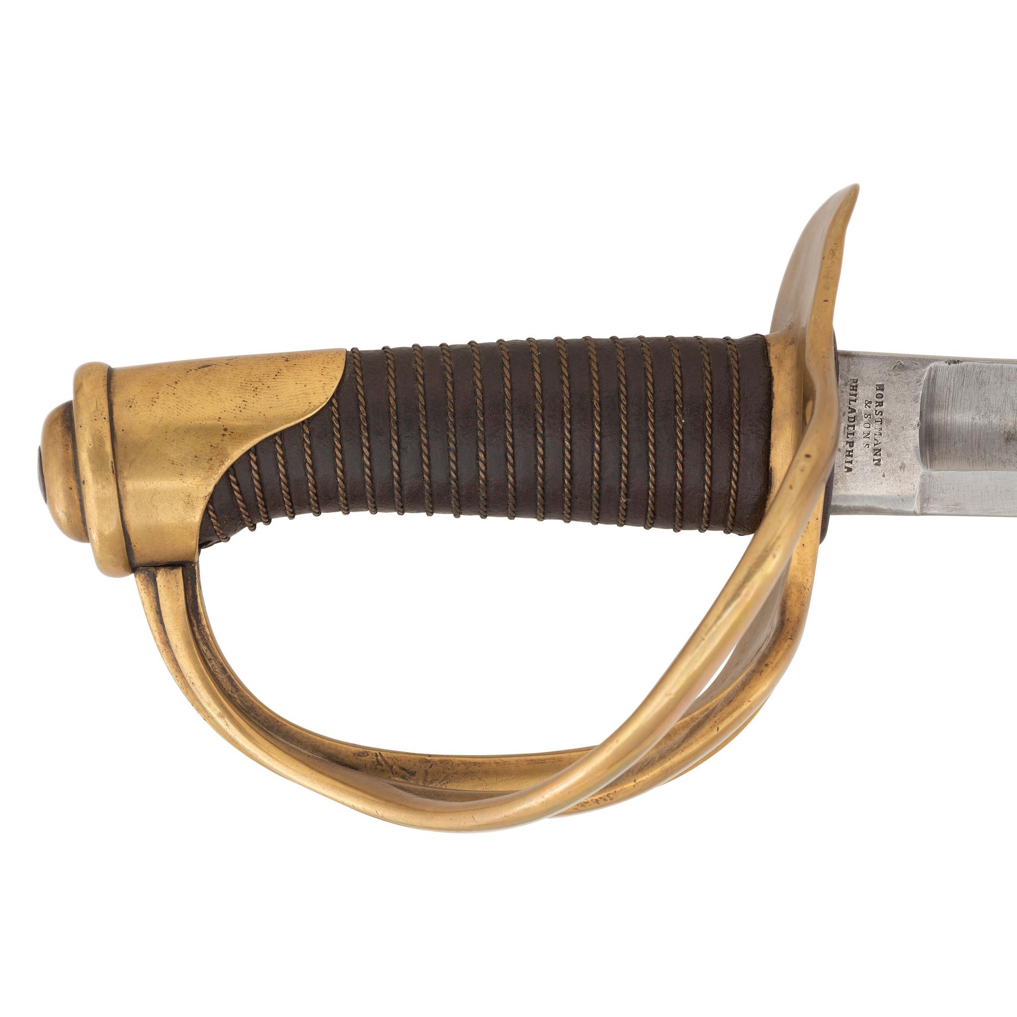 Horstmann Marked Import Model 1840 Heavy Cavalry Saber by Weyersberg