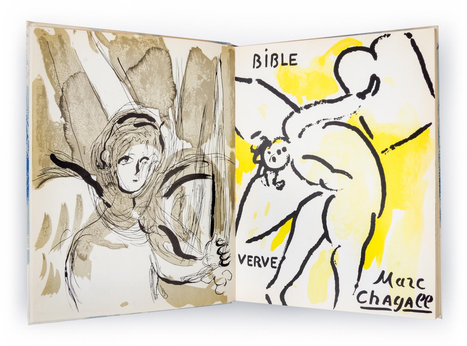 CHAGALL, MARC. Illustrations for the Bible. New York, 1956.