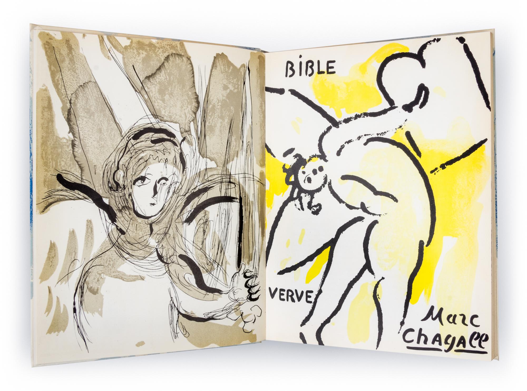 CHAGALL, MARC. Illustrations for the Bible. New York, 1956.