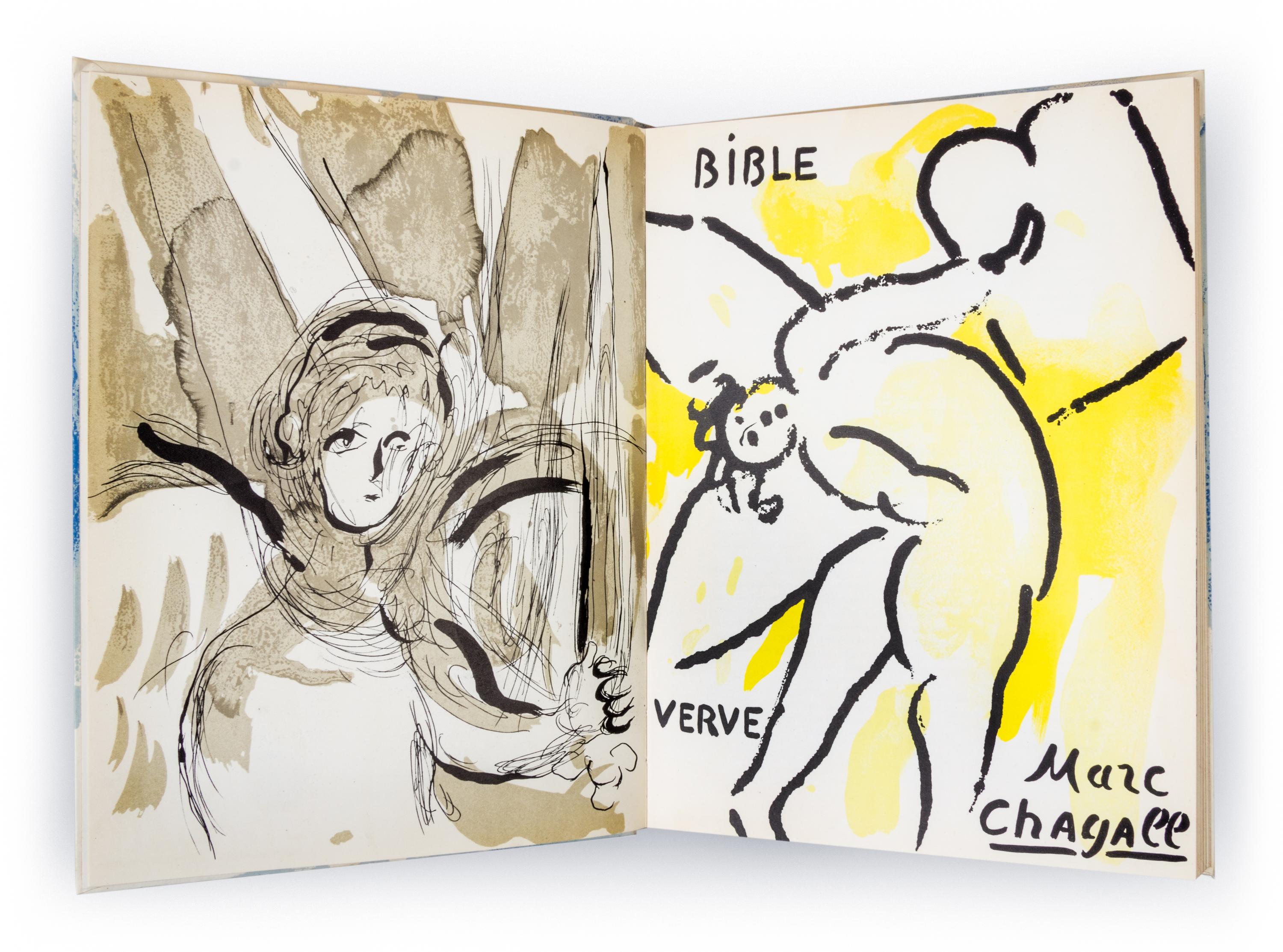 CHAGALL, MARC. Illustrations for the Bible. New York, 1956.