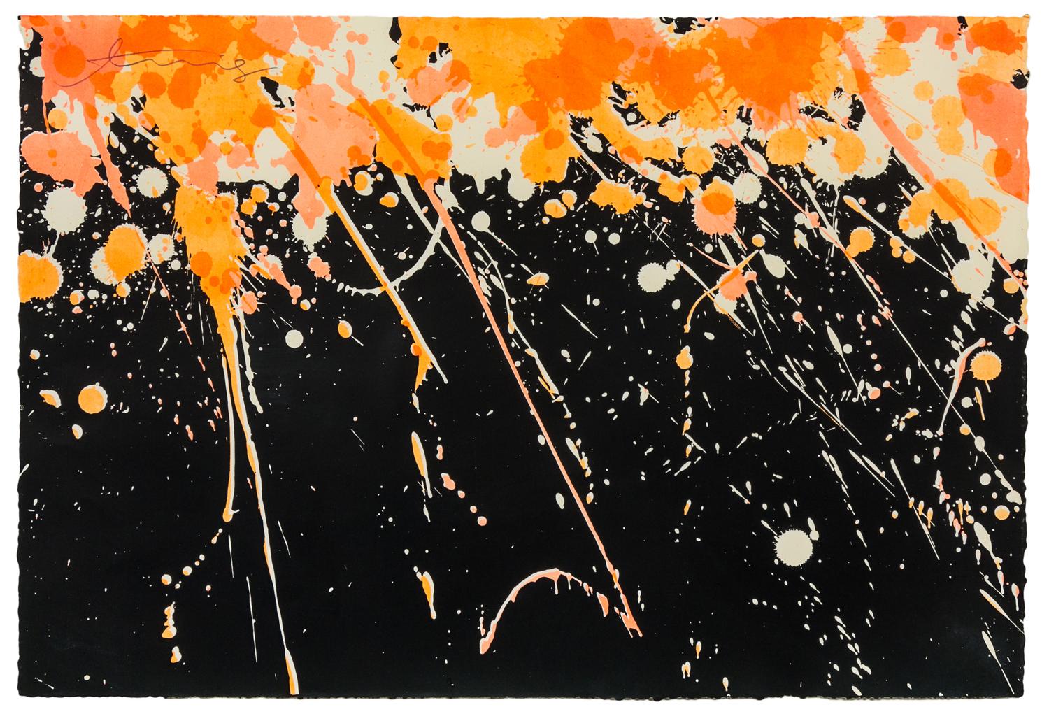Walasse Ting, (American/Chinese, 1929-2010), Fireworks, 1973