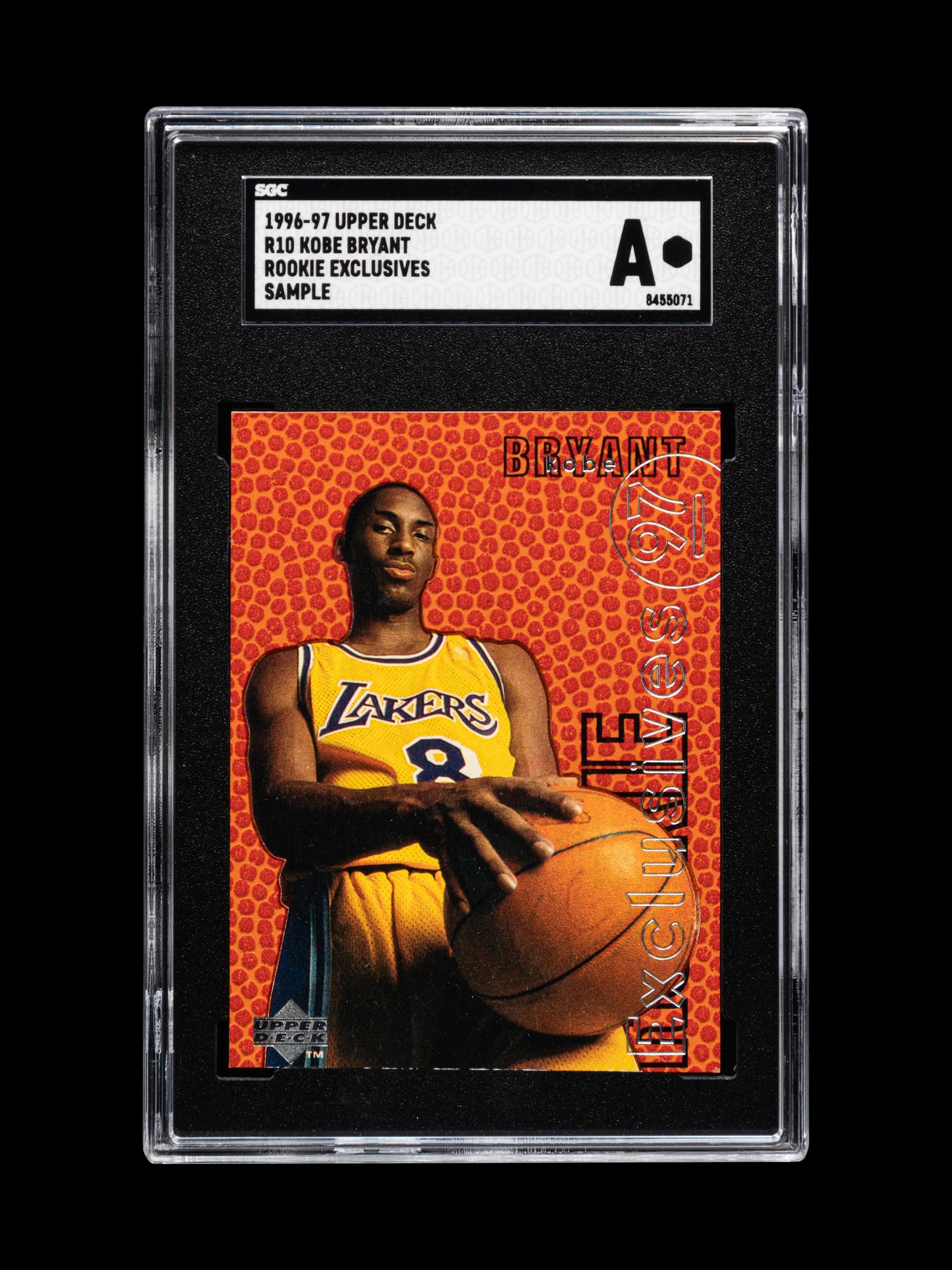 A Group of 1996-97 Upper Deck Kobe Bryant Rookie Basketball Cards,