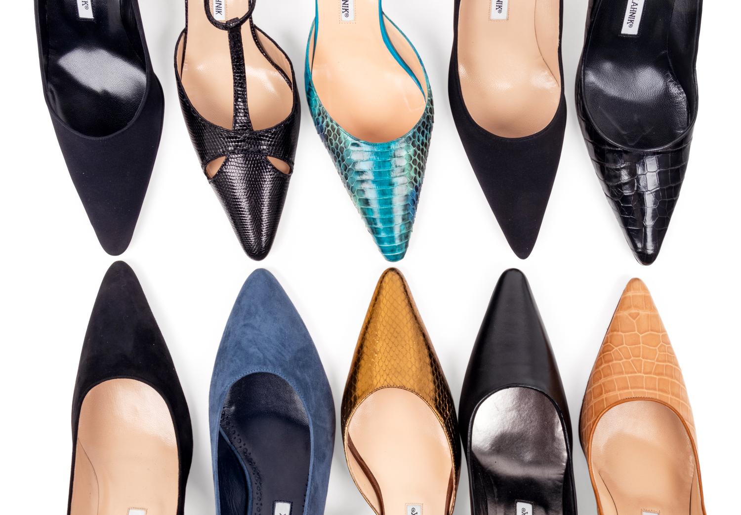 Ten Pairs of Manolo Blahnik Heels
