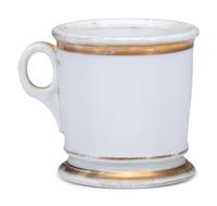 A Flour Miller's Porcelain Occupational Shaving Mug