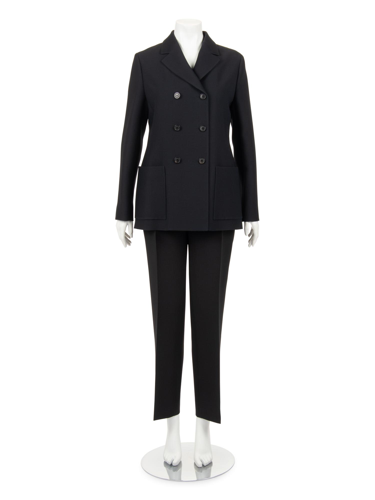 Christian Dior Double Breast Pant Suit