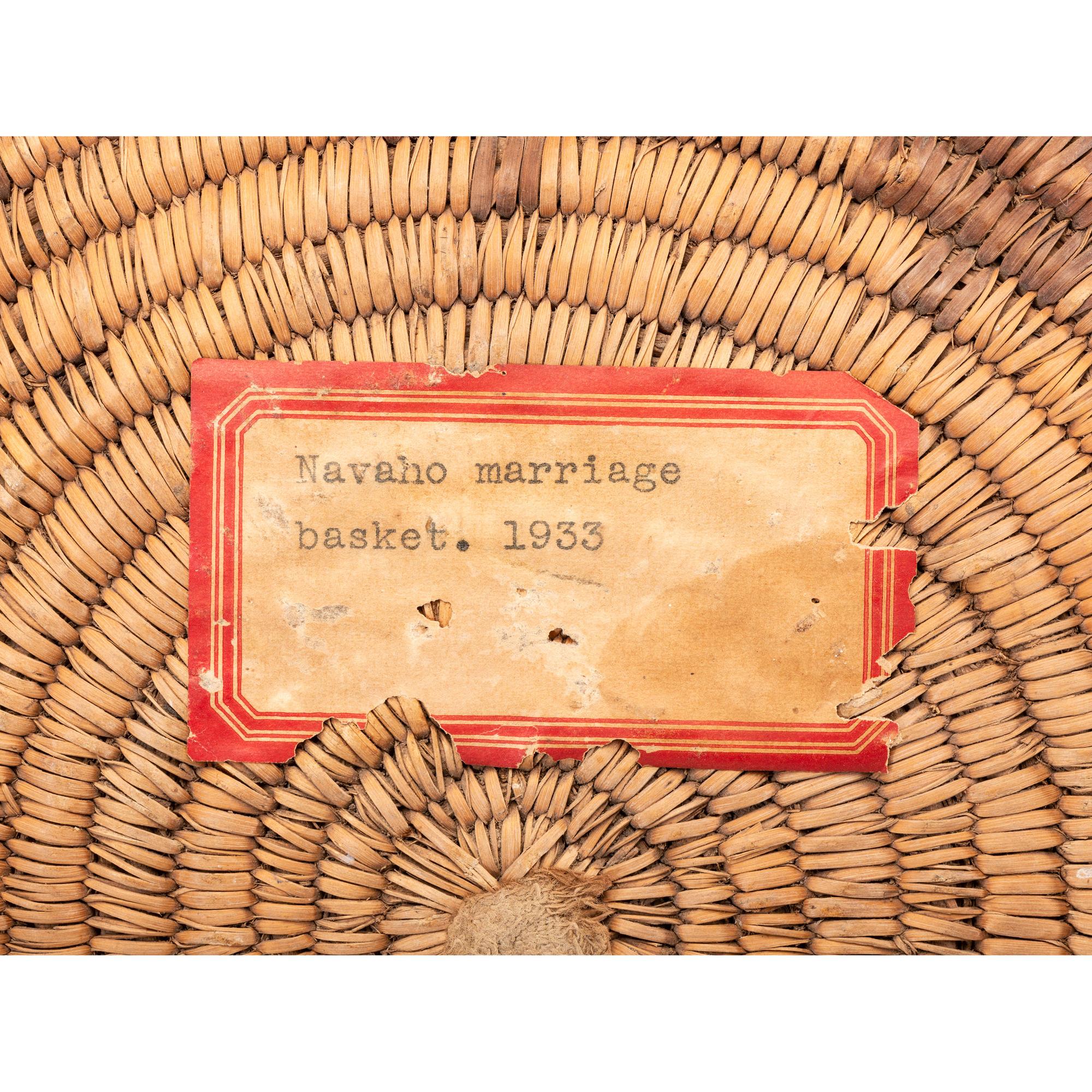 Navajo Wedding Baskets