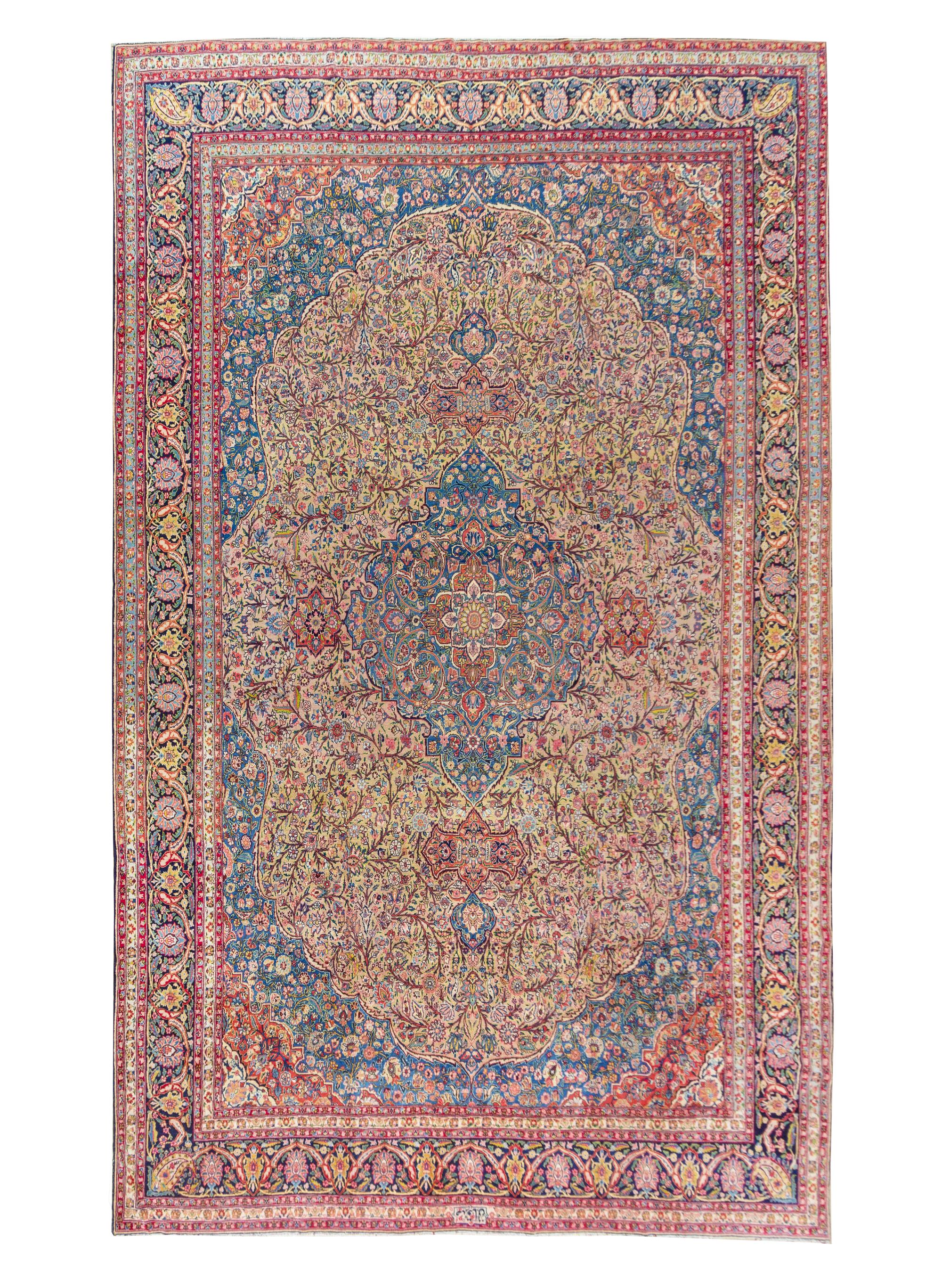 A Tabriz Wool Rug