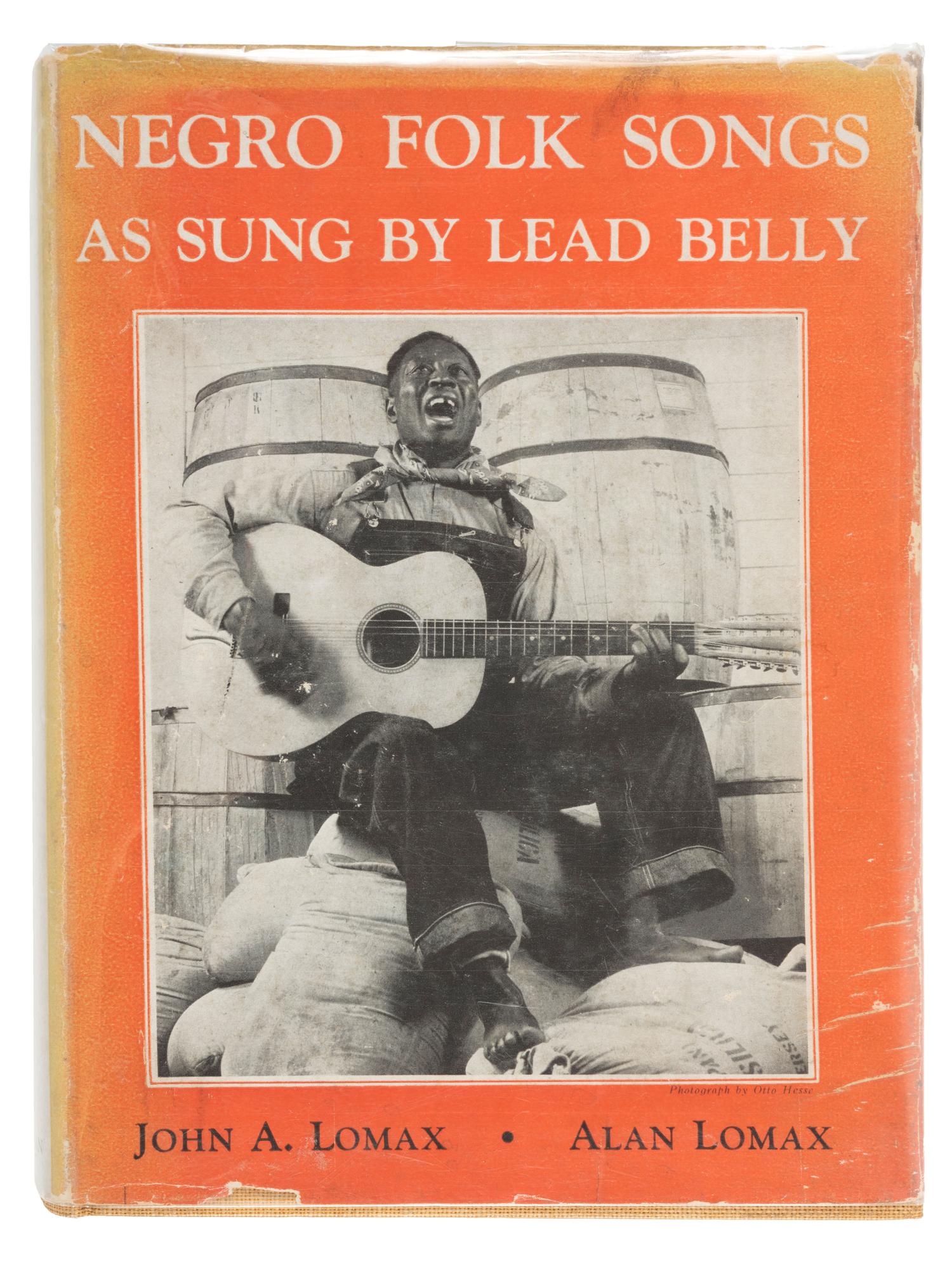 [MUSIC]. LOMAX, John A. and LOMAX, Alan. Negro Folk Songs as Sung by Lead Belly. New York, 1936.