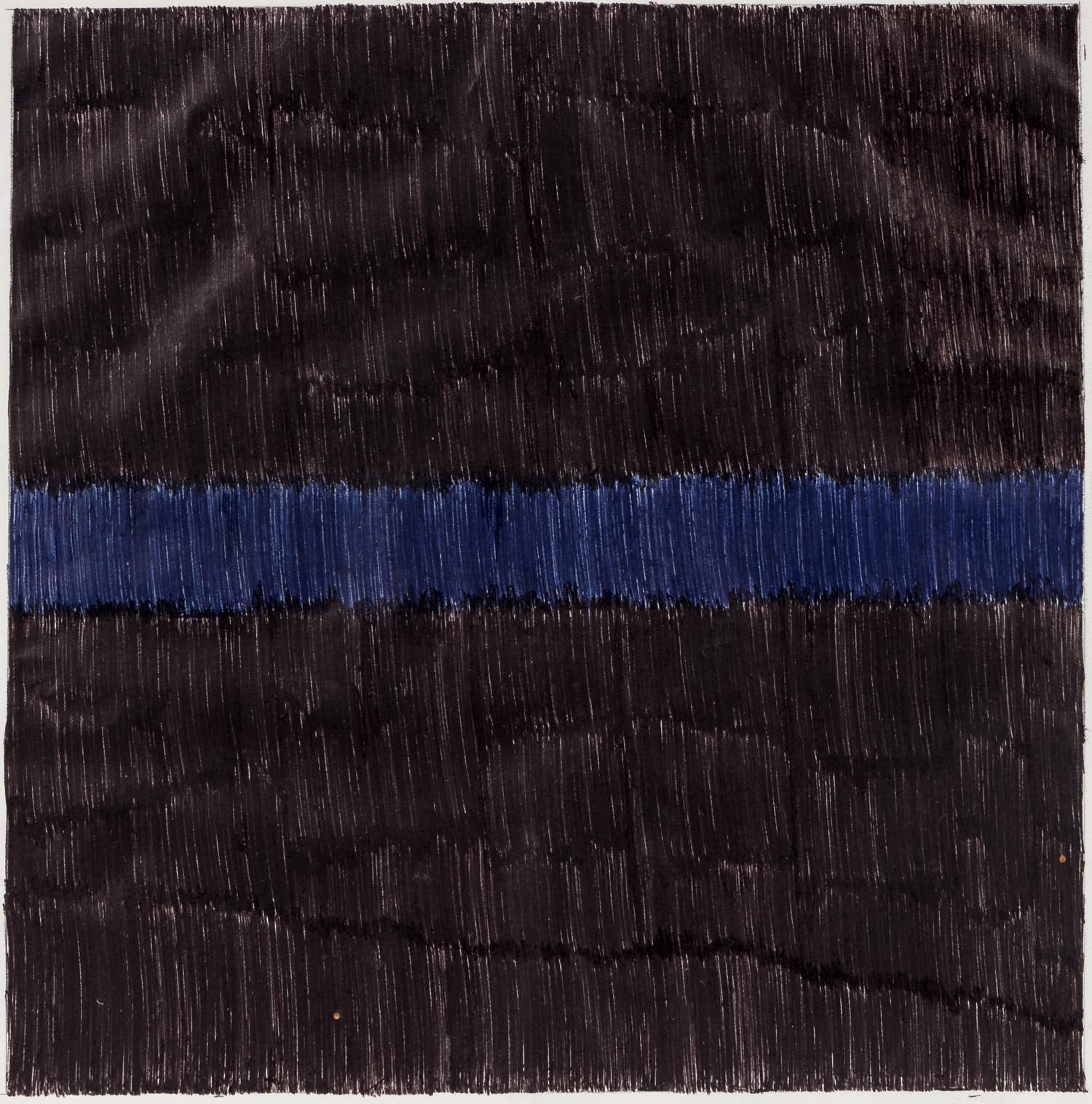 Untitled (Blue Dash)