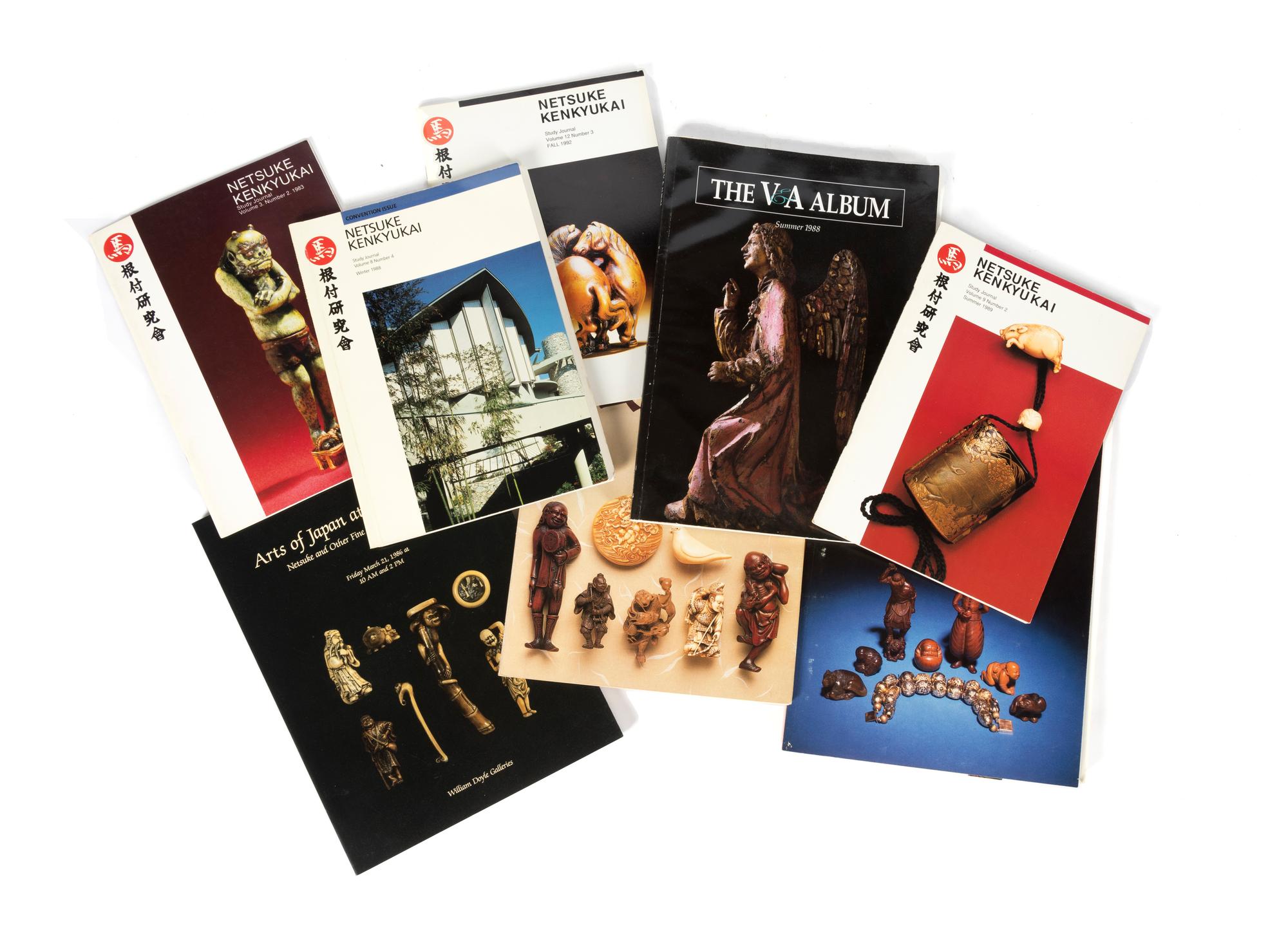 A Group of Japanese Netsuke Journals