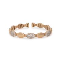 DI MODOLO, ROSE GOLD AND DIAMOND CUFF BRACELET