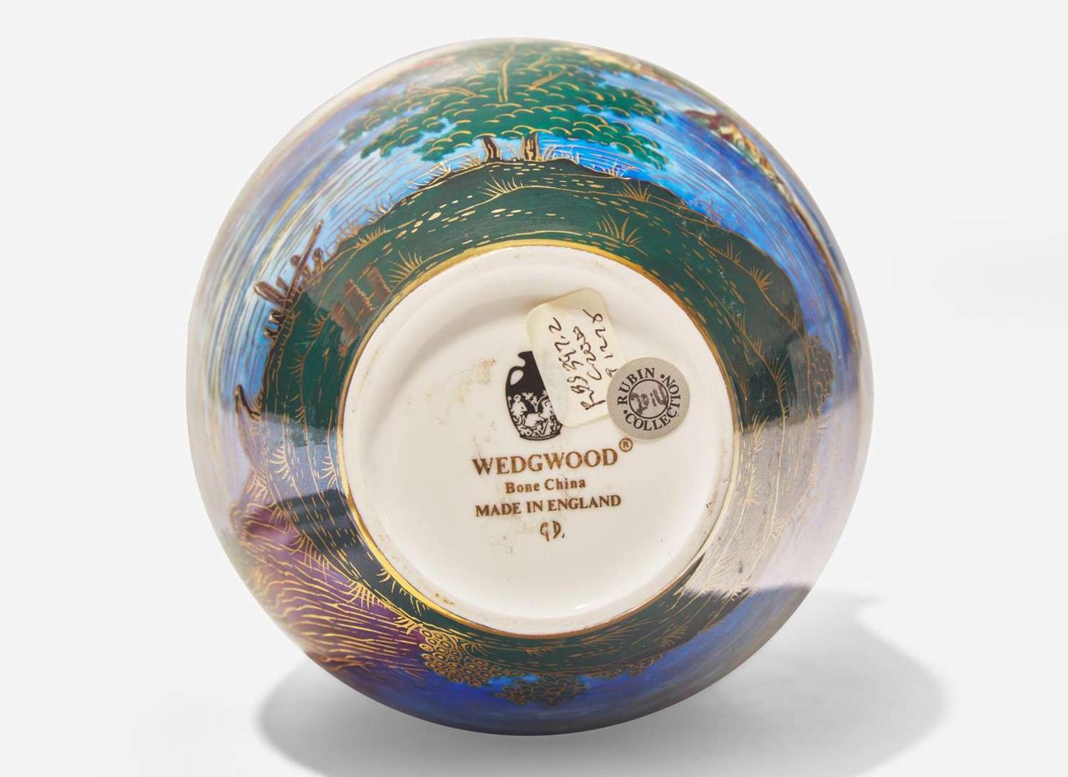 A Unique Contemporary Wedgwood Fairyland Lustre Vase, UK, circa 2000