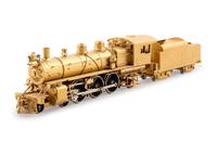A Japanese Brass HO-Gauge 4-6-2 Locomotive and Tender