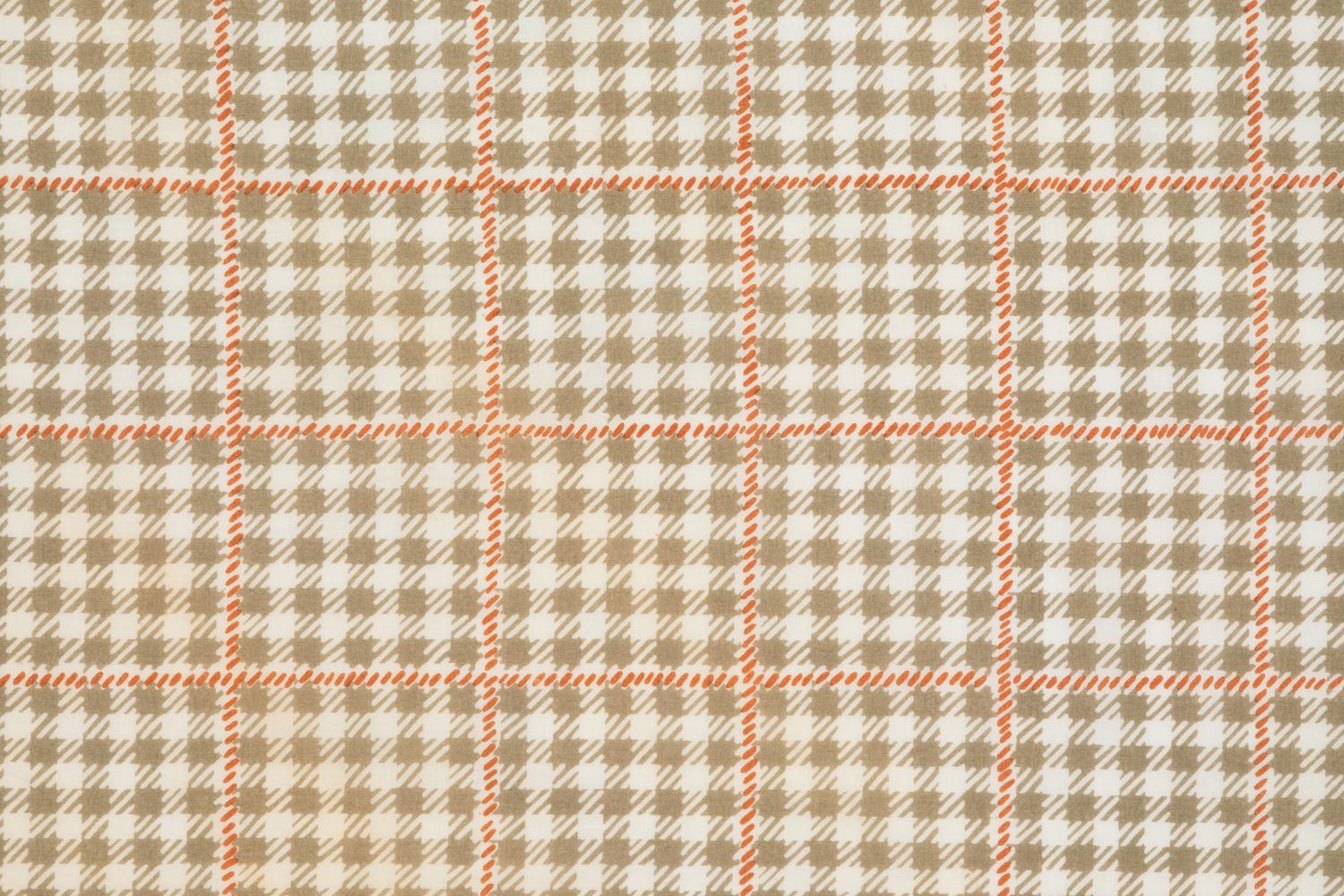 Collection of Five Cotton Pocket Scarves, 1960-80s