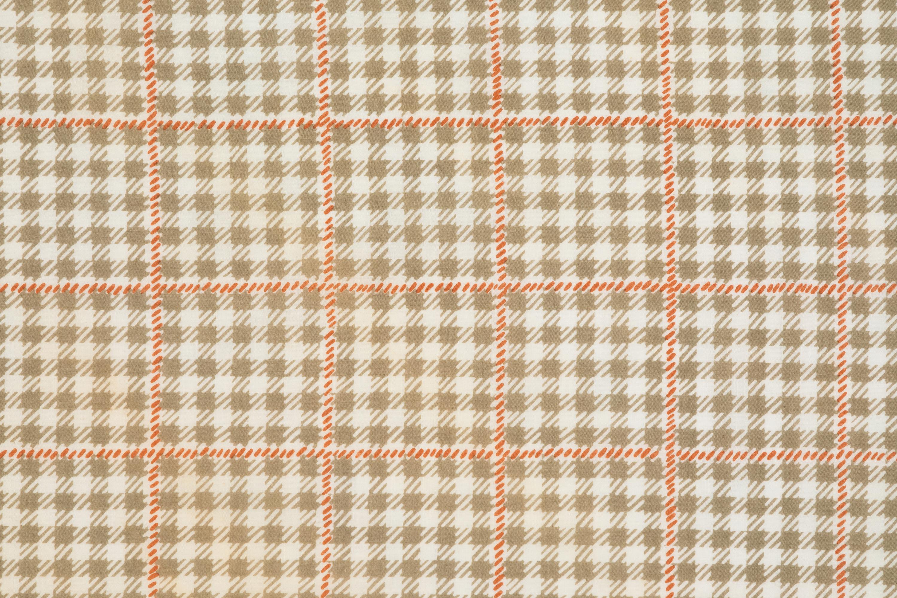 Collection of Five Cotton Pocket Scarves, 1960-80s