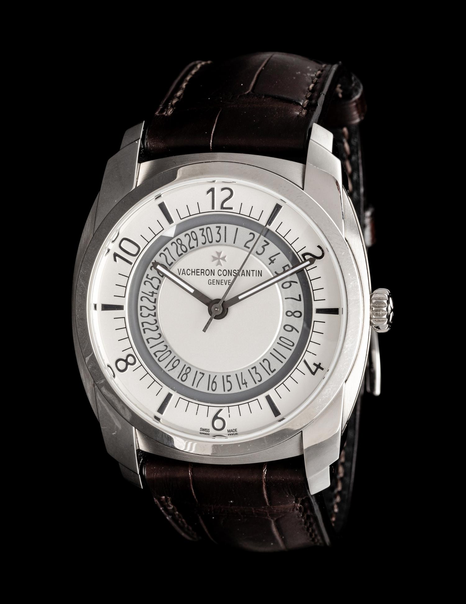 VACHERON CONSTANTIN, REF. 4500S STAINLESS STEEL 'QUAI DE L'ILE' WATCH