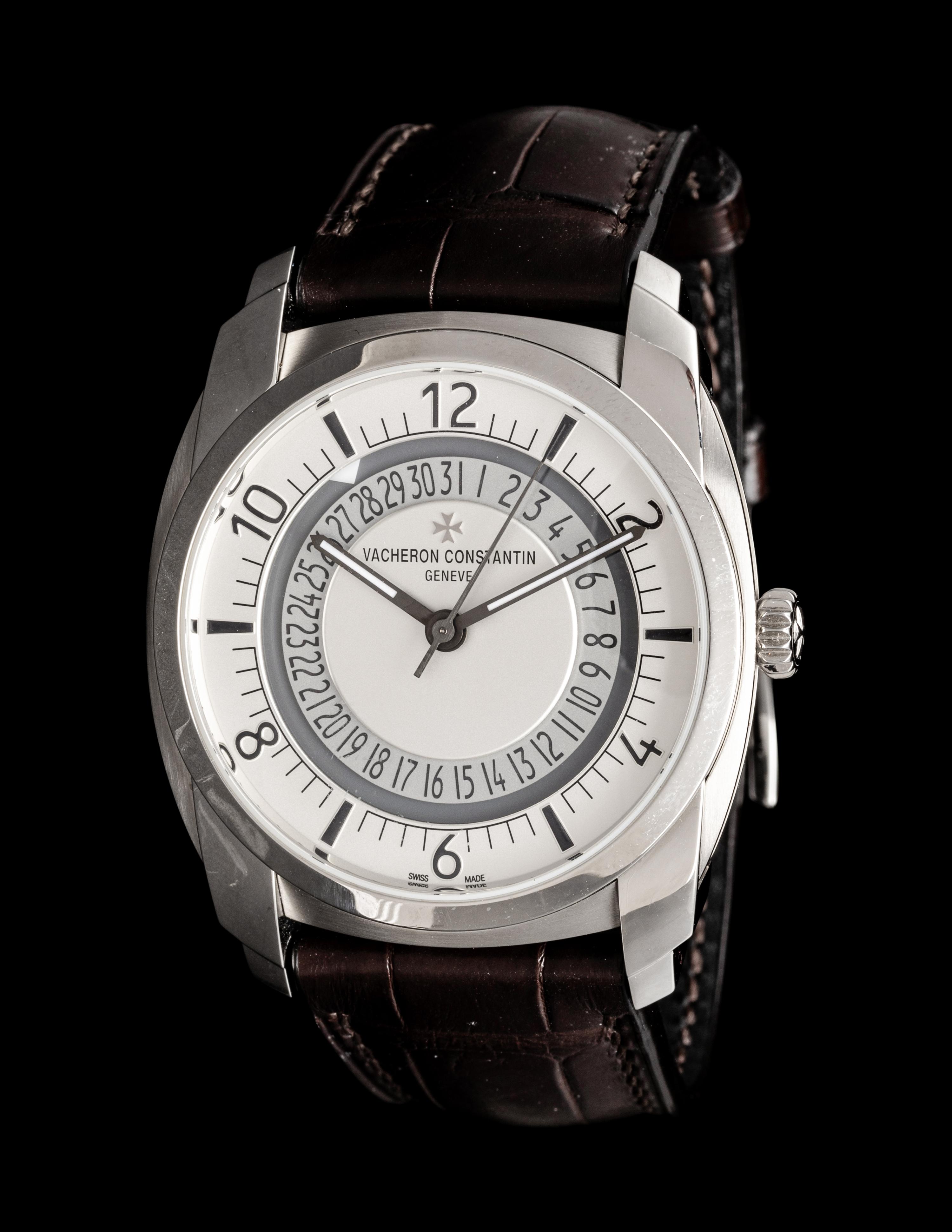 VACHERON CONSTANTIN, REF. 4500S STAINLESS STEEL 'QUAI DE L'ILE' WATCH