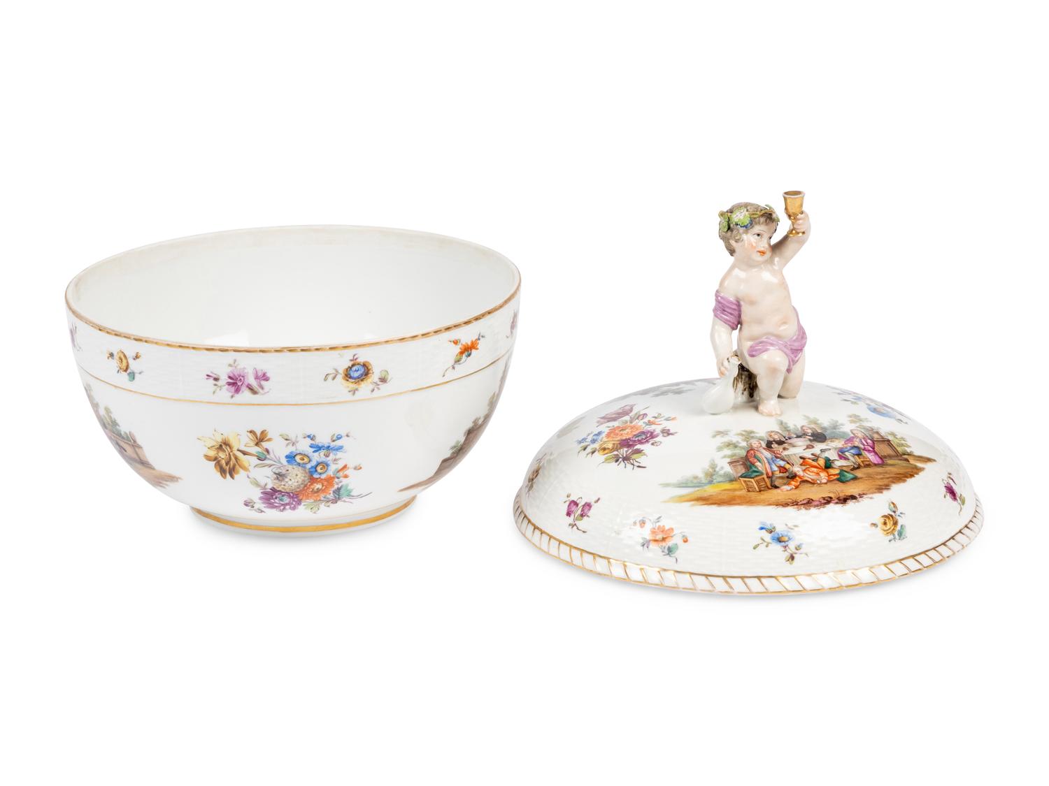 A Berlin (K.P.M.) Porcelain Covered Tureen