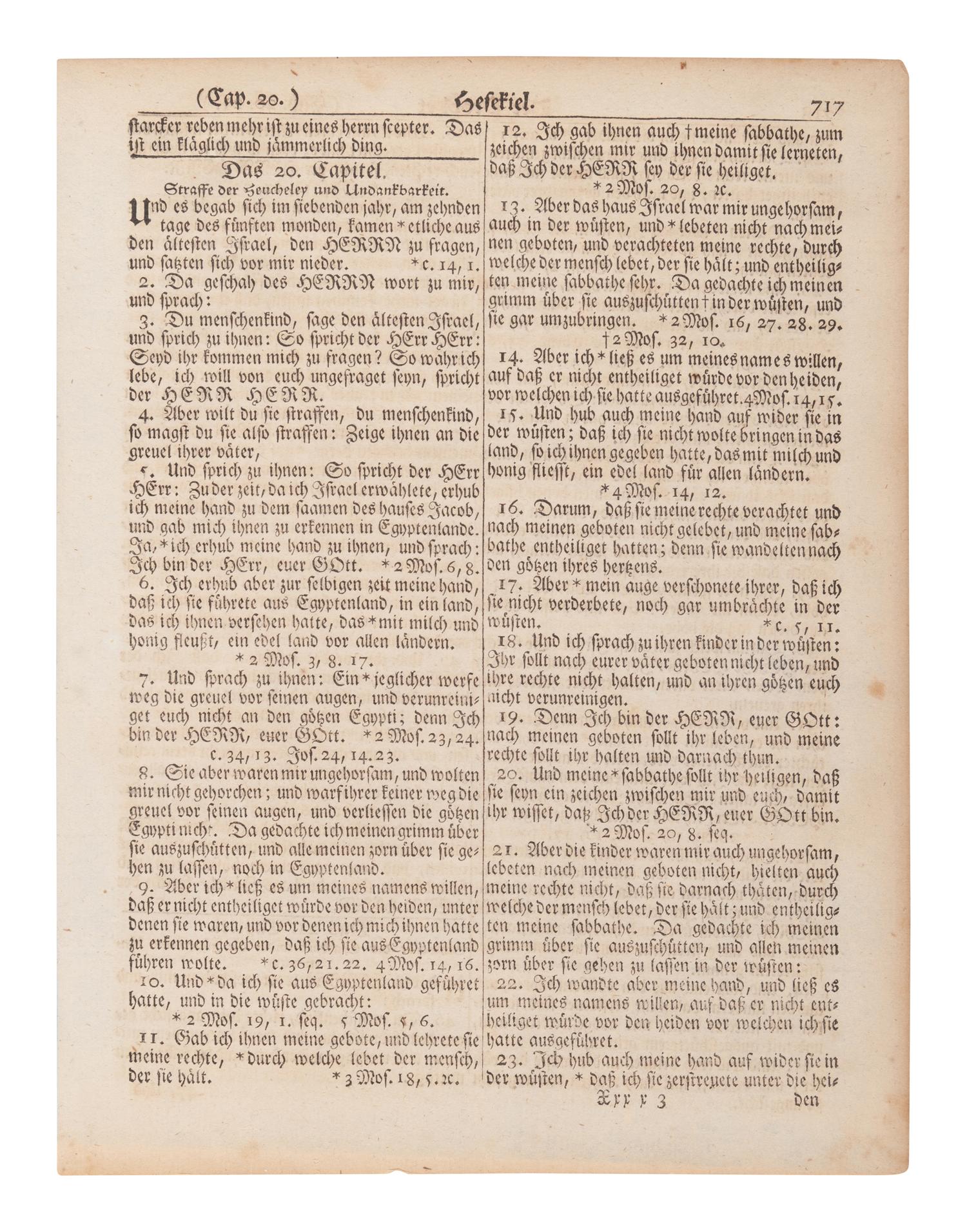 [BIBLE LEAVES - AMERICAN PUBLISHERS]. A group of 11 Bible leaves, comprising:
