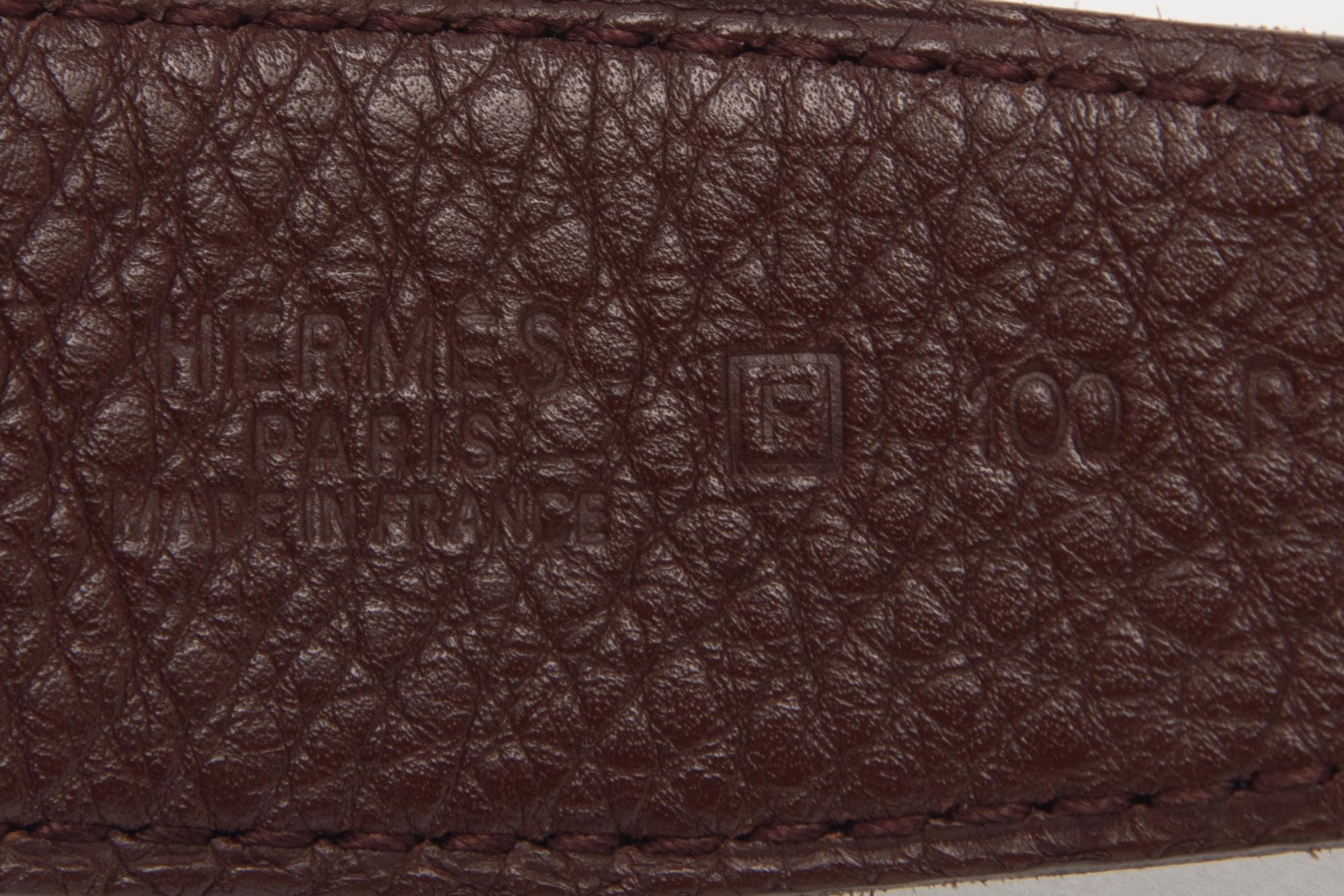 Hermès Constance Belt