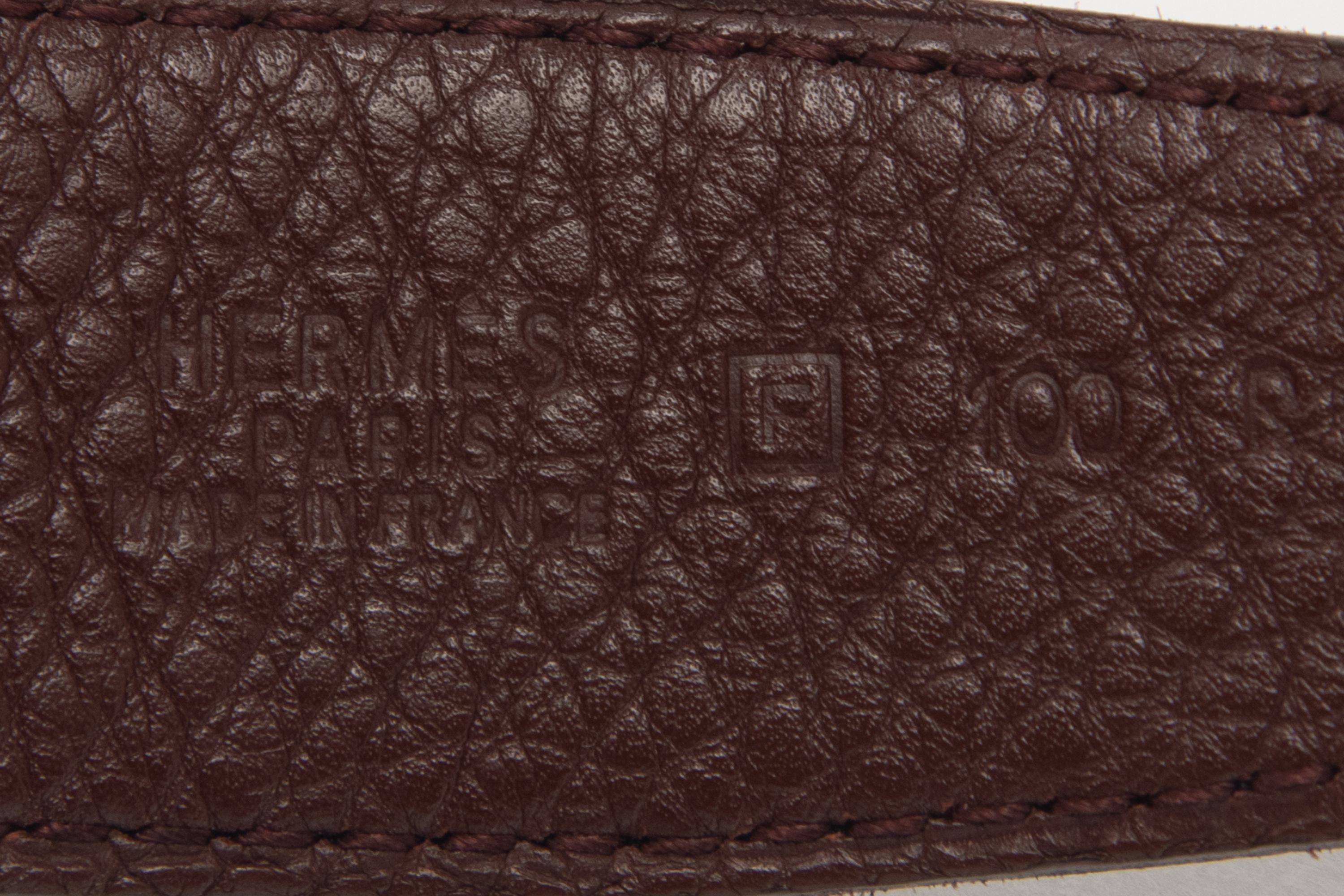 Hermès Constance Belt