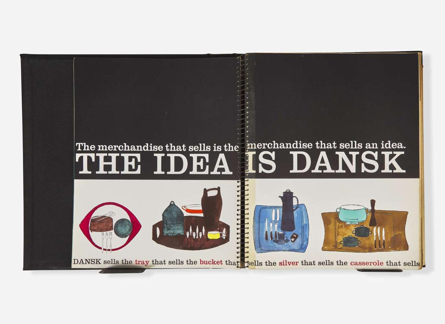 [Art] [Warhol, Andy, and Jens Quistgaard] Dansk Designs Salesman's Presentation Catalogue