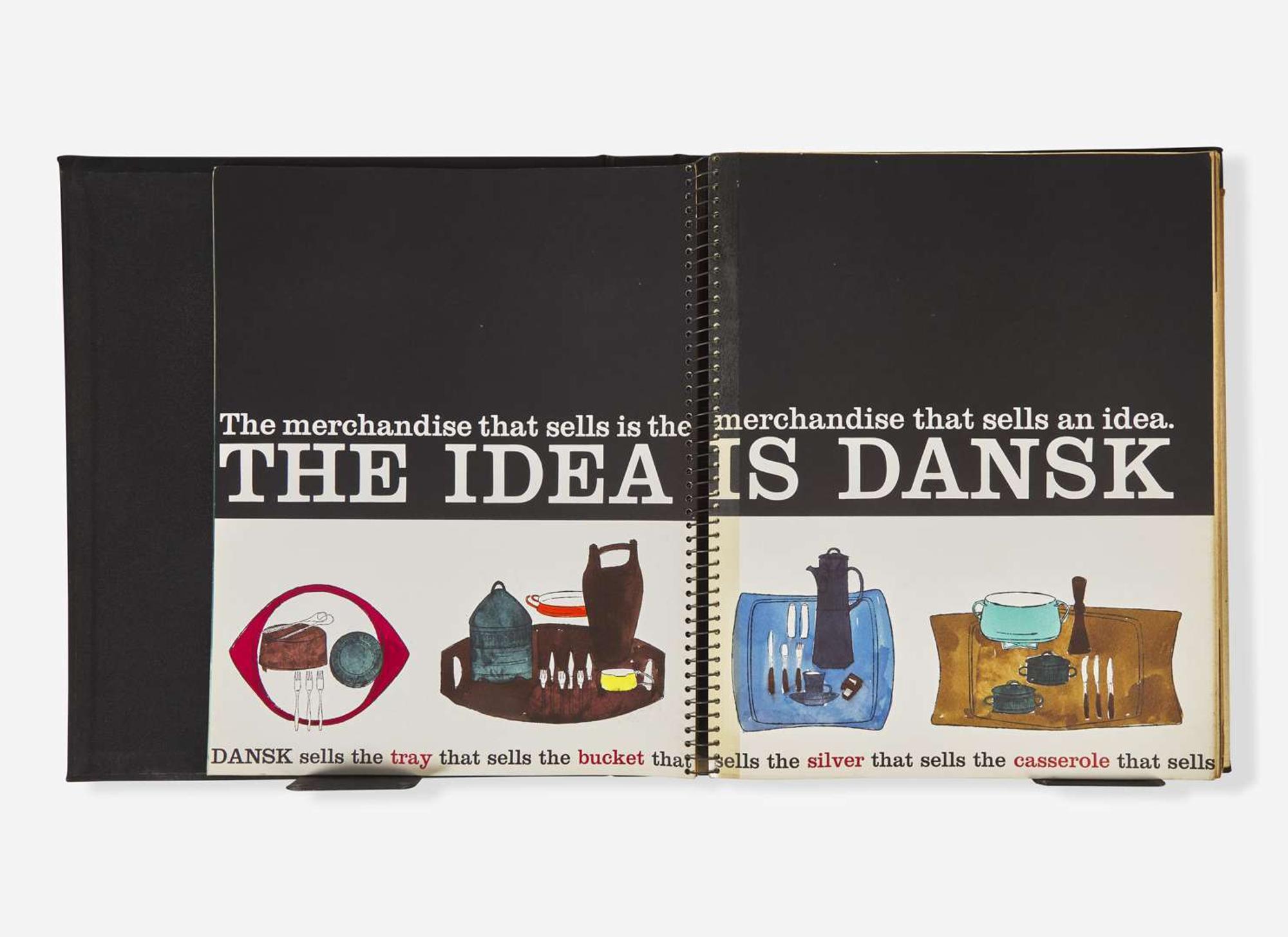 [Art] [Warhol, Andy, and Jens Quistgaard] Dansk Designs Salesman's Presentation Catalogue