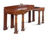 A Regency Style Mahogany Serving Table