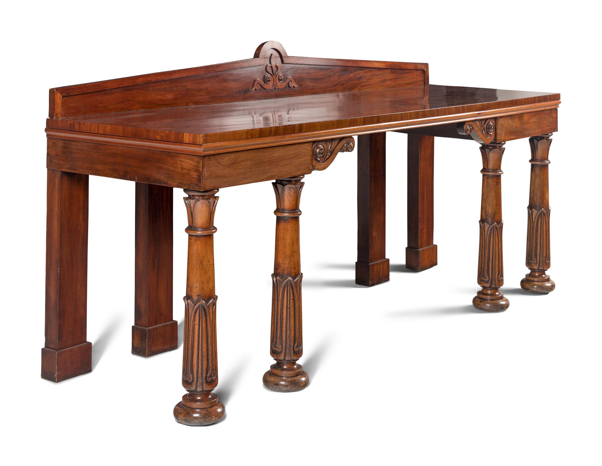 A Regency Style Mahogany Serving Table