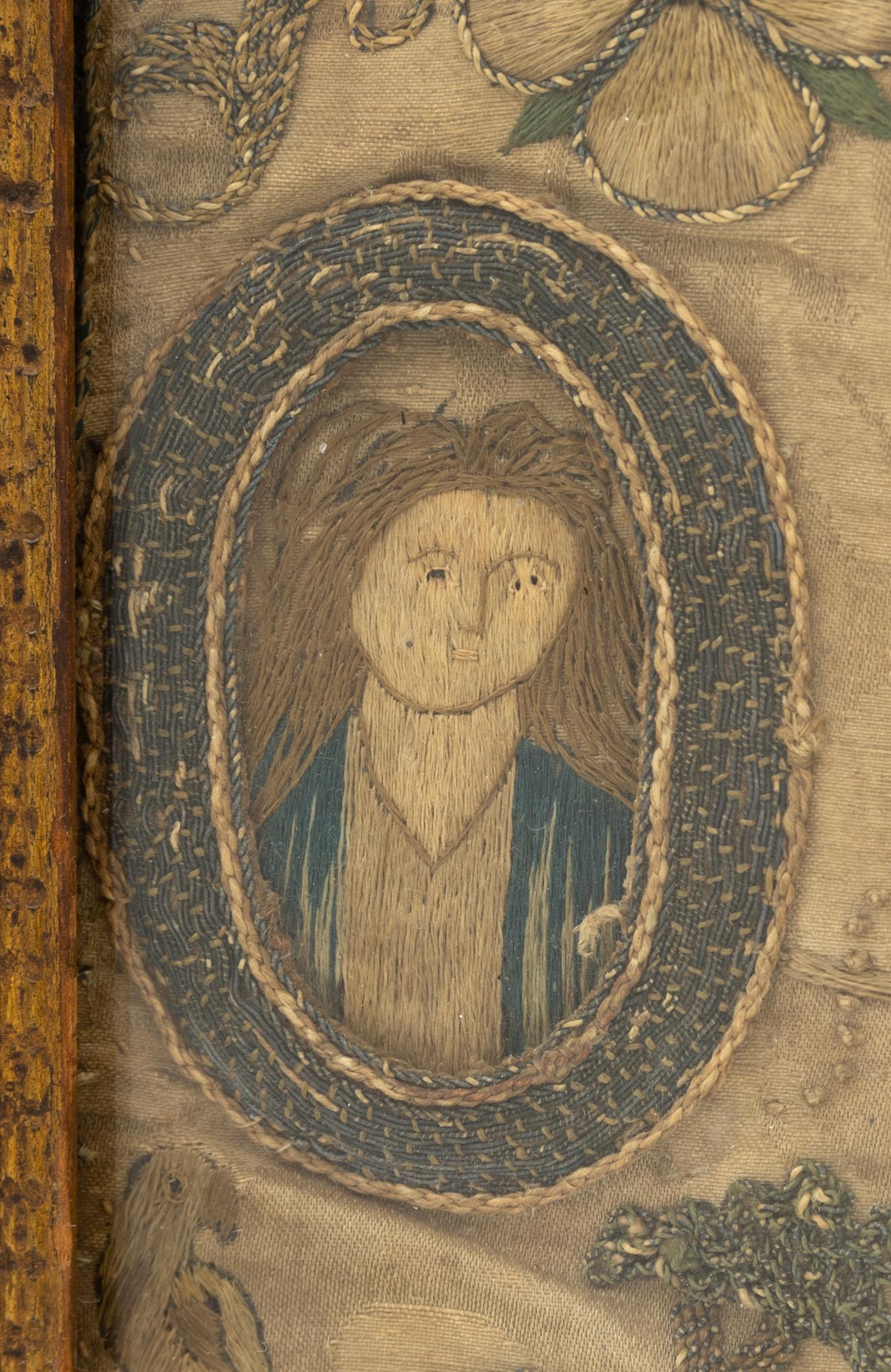 A Charles II Needlework Picture
