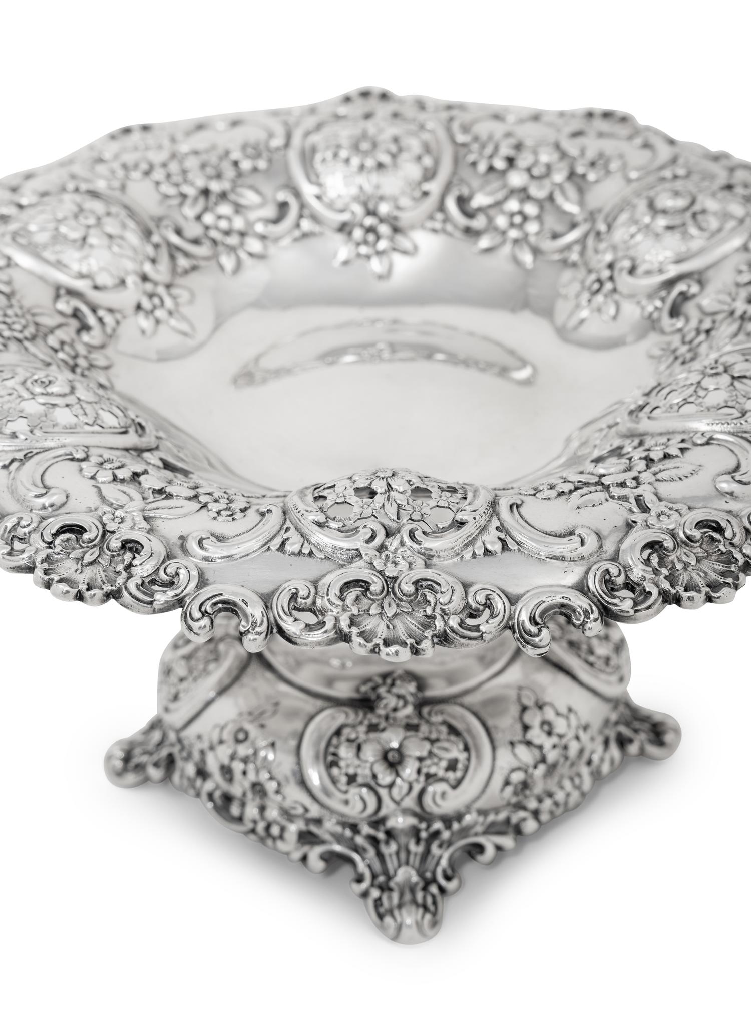 A Pair of Tiffany and Co. Silver Tazze