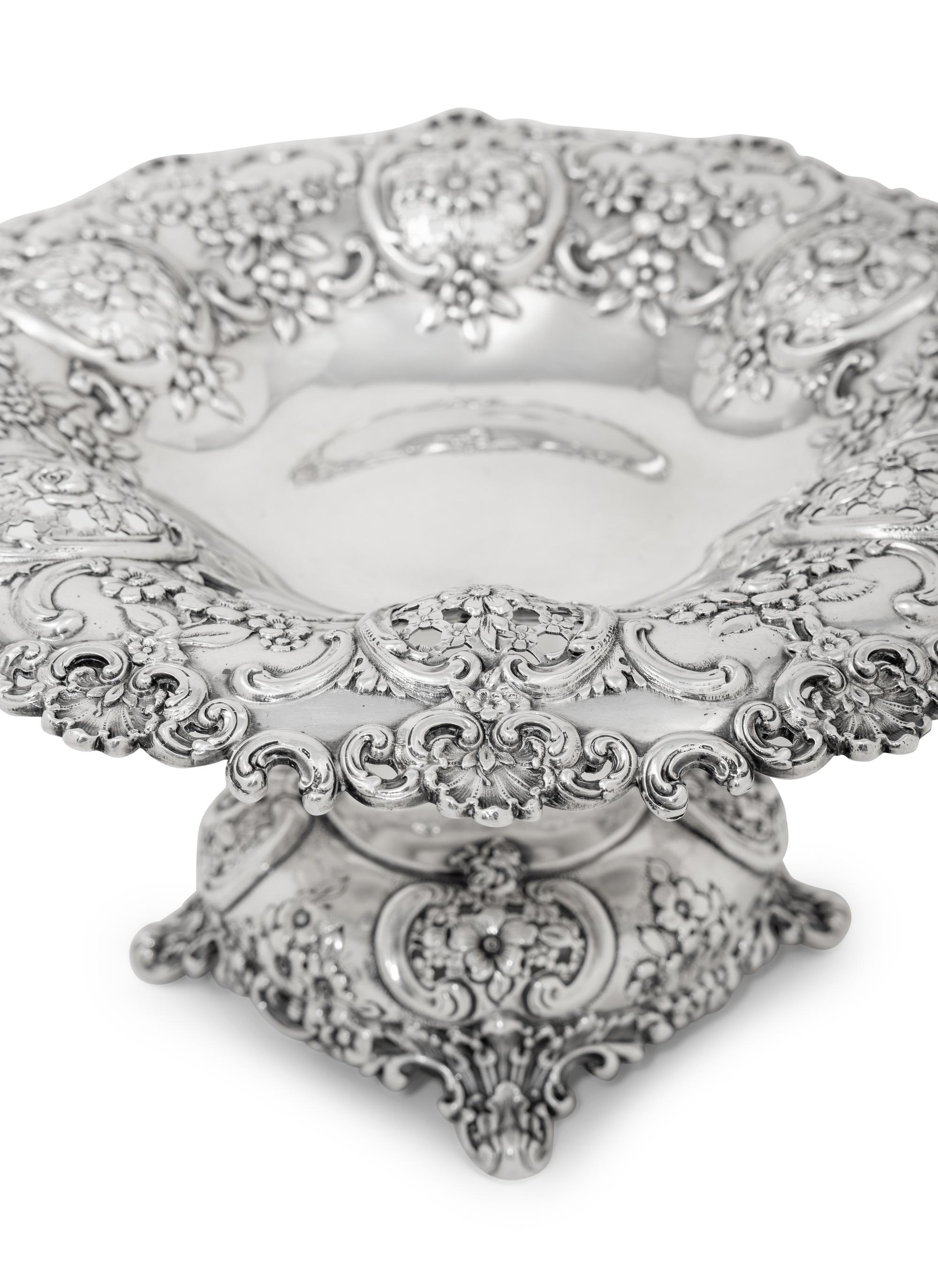A Pair of Tiffany and Co. Silver Tazze