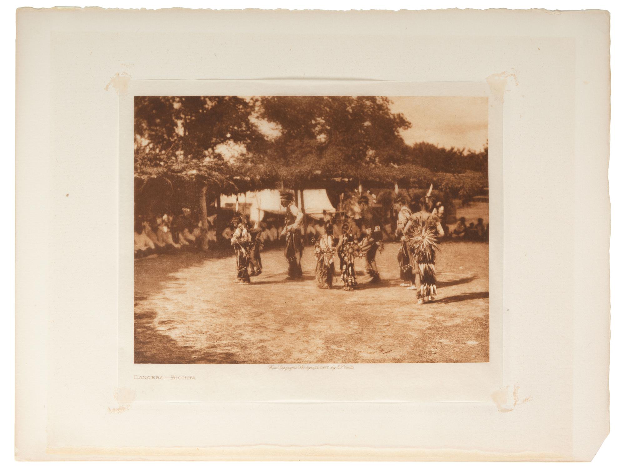 [NATIVE AMERICANS]. CURTIS, Edward (1868-1952), photographer. A group of 4 photogravures.