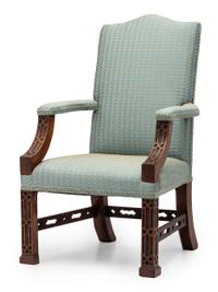 An Irish George III Style Mahogany Child's Lolling Chair