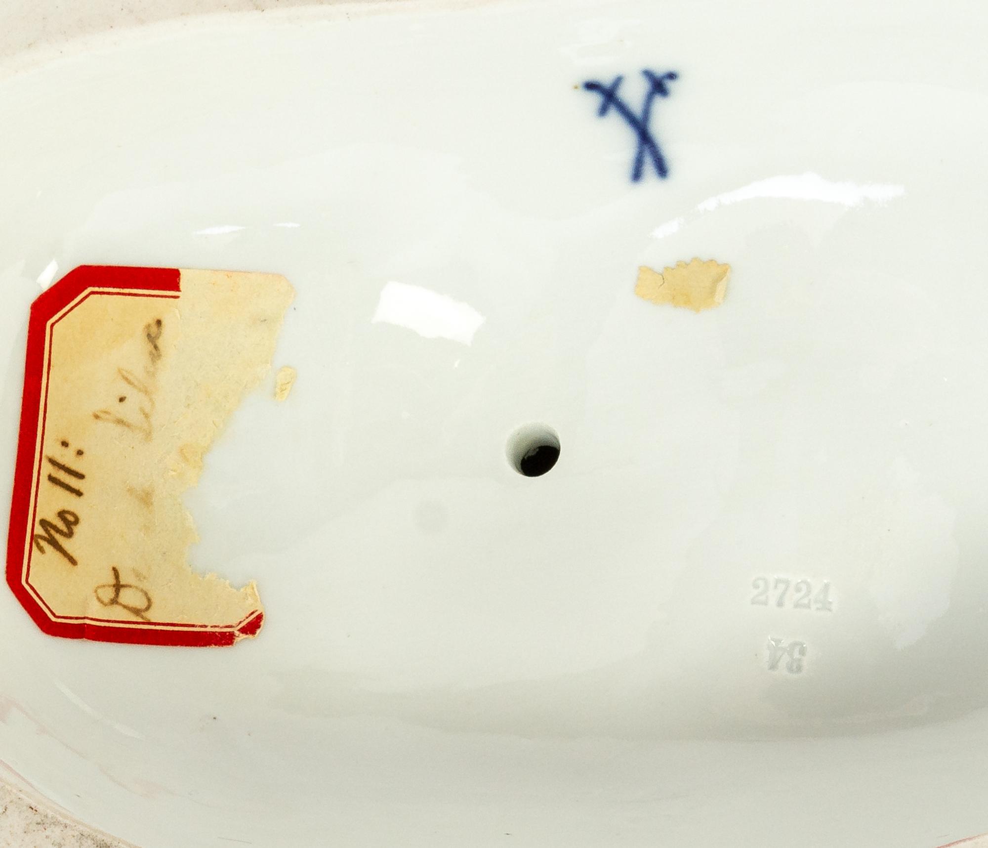 A Meissen Porcelain Bacchus Group
